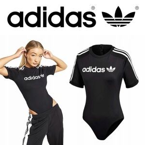 Adidas Originals 3 Stripes Ringer Tee Bodysuit